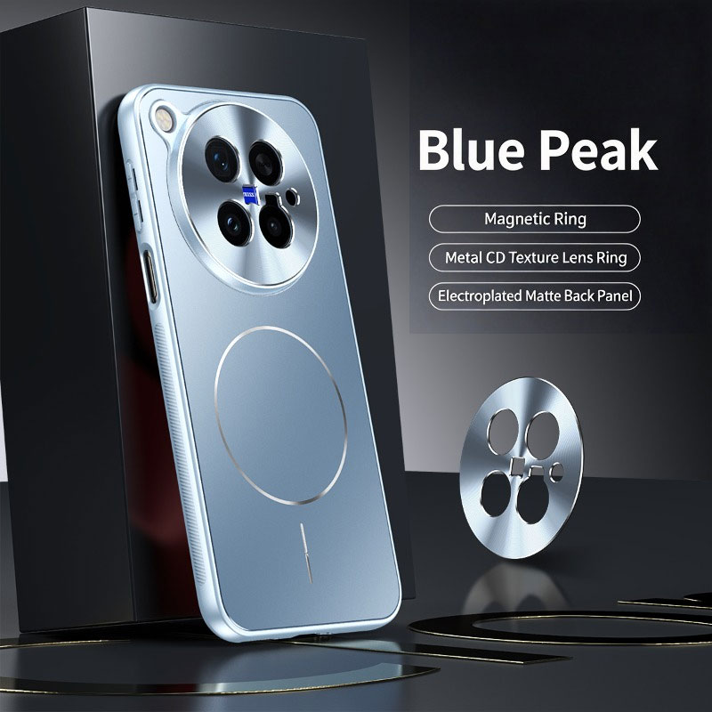 Matte Hard Pc Back Case - เคสป้องกันเลนส์โลหะ สำหรับ VIVO x500Pro X500 Pro