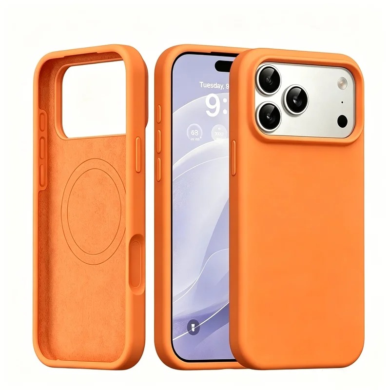 Liquid Silicone Magnetic Phone Case - เคสแม่เหล็กซิลิโคนเหลวใหม่สำหรับ Magsafe สำหรับ iPhone 18 17