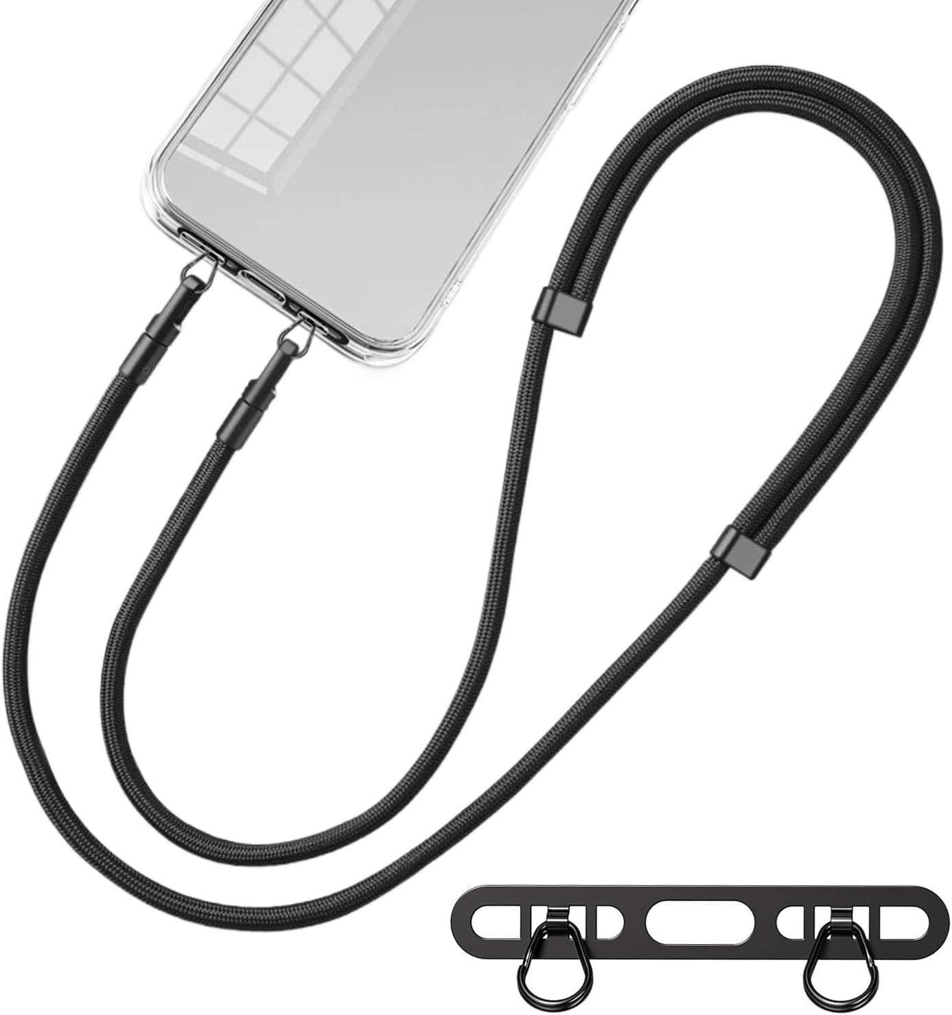 สายคล้องโทรศัพท์มือถือ, รูห่วง - Crossbody Lanyard Neck Strap Case บทวิจารณ์และราคา