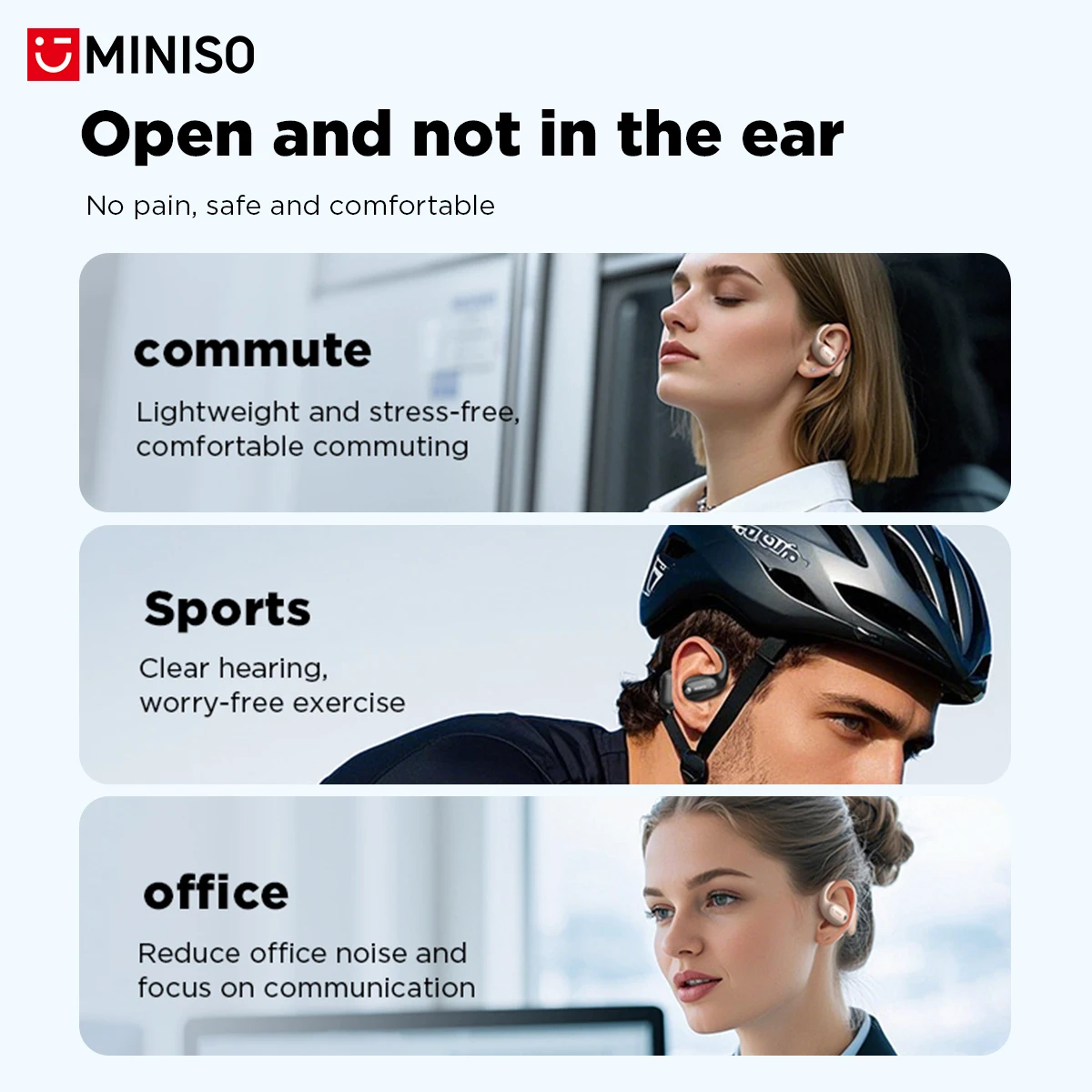MINISO MS190 หูฟังแปลภาษาด้วยเ - Earphones บทวิจารณ์และราคา