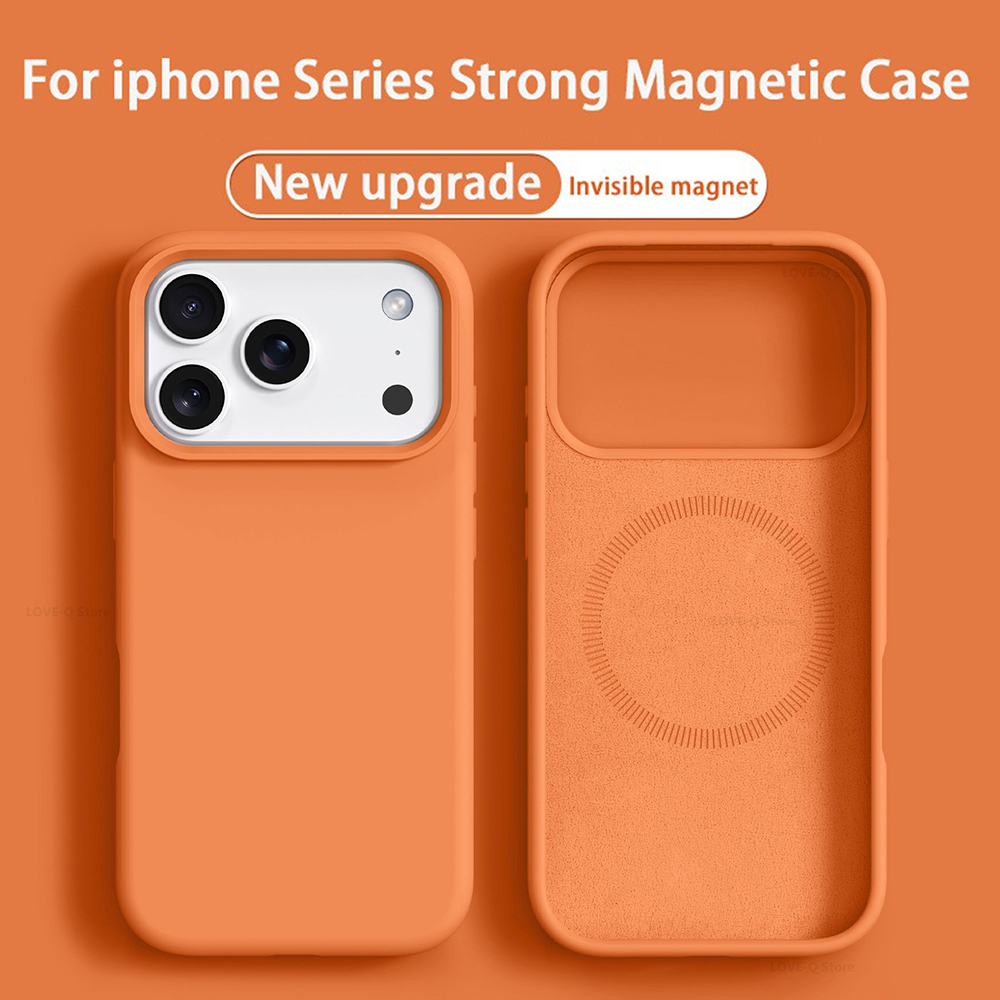 เคสโทรศัพท์แม่เหล็กแท้สำหรับ M - Liquid Silicone Magnetic Phone Case บทวิจารณ์และราคา