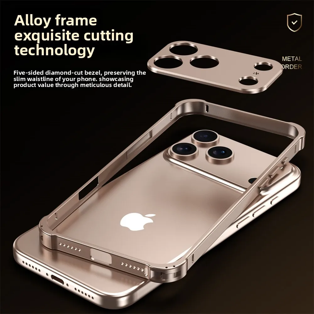 เคสโทรศัพท์กันกระแทก ขอบโลหะอะ - Metal Bumper Aluminum Frame Case บทวิจารณ์และราคา